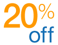 20% off