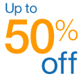 Up to 50% Off
