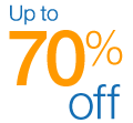 Up to 70% Off