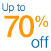 Save 70percent graphic