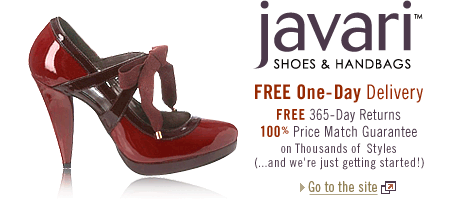Javari.co.uk Shoes and Handbags with FREE One-Day Delivery, FREE Returns, and 100% Price Match Guarantee