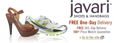 Javari.co.uk Shoes and Handbags with FREE One-Day Delivery, FREE Returns, and 100% Price Match Guarantee