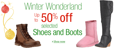 Winter Wonderland -- Up to 50% off Shoes and Boots