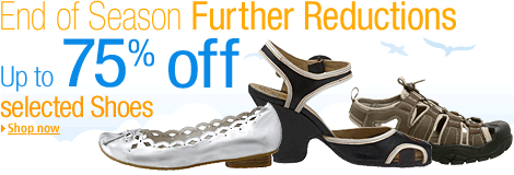 End of Season Summer Spectacular - Up to 75% off selected Shoes