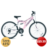 British Eagle Kudos Womens 26" Dual Suspension Mountain Bike 