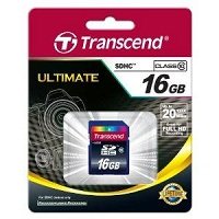 Transcend SD card in traditional packaging
