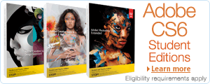 Get great prices on Adobe student software