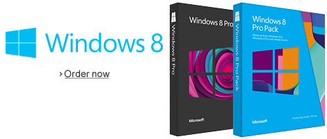 Windows 8 -order now