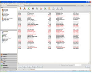 View your customer list