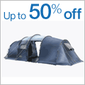 Save up to 50% on selected Camping and Outdoor Equipment