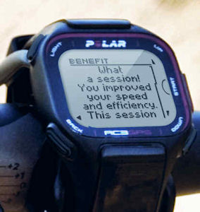 Get instant training feedback with the RC3 GPS