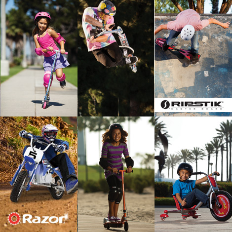 Razor Scooters, Ripstik and Electric Ride-Ons