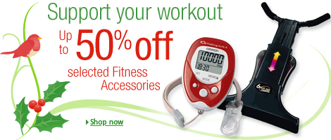 Up to 50% off selected Fitness Accessories