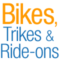 Top bikes, trikes & ride-ons
