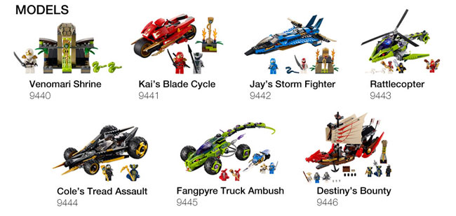 Ninjago Models