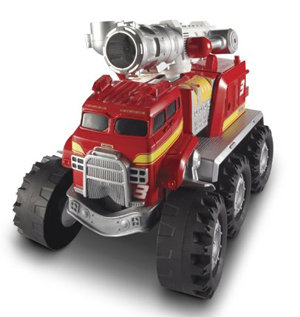 Smokey the Fire Truck front-on