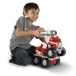 Smokey the Fire Truck cannon