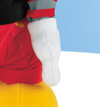 Mickey's left hand