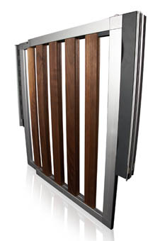Numi Premium Extending Dark Wooden Child Safety Gate