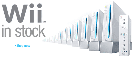 Nintendo Wii Consoles in stock