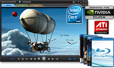 Play DVDs in 3D