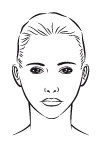 angular face image