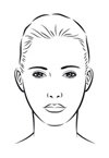 angular face image