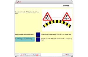 The closest experience to the real tests
