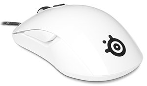 SteelSeries Kana White Mouse Rear View