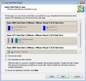 Partition alignment during recovery to new hard drives