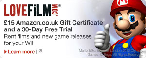LOVEFiLM is the UK's biggest online DVD, Blu-ray and games rental service, and it now has thousands of film titles available to watch online via your PC, PS3 and selected internet-connected TVs and Blu-ray players.