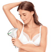Philips Lumea can be used on the arms