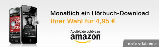 4,95 Euro statt regulär 9,95 Euro für ein Hörbuch nach Wahl