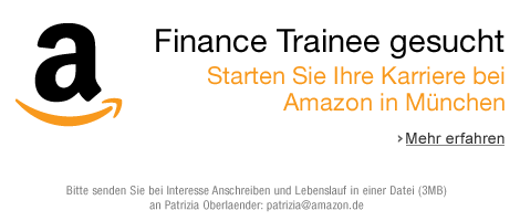 Finance Trainee gesucht