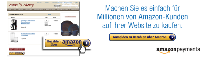 Bezahlen über Amazon ist eine umfassende Zahlungslösung für Internethändler.