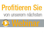 Profitieren Sie von unserem nächsten Webinar