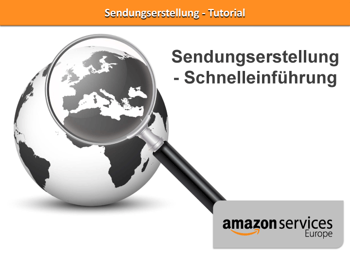 Sendungserstellung - Schnelleinführung
