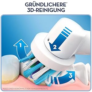Braun Oral-B PRO 1000 Precision Clean elektrische Zahnbürste