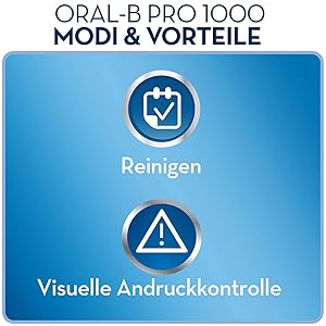 Braun Oral-B PRO 1000 Precision Clean elektrische Zahnbürste