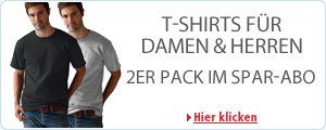 T-Shirts im Amazon Spar-Abo