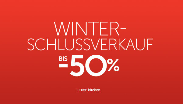 Winterschlussverkauf bis -50%