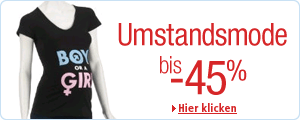 Sommerschlussverkauf: Umstandsmode