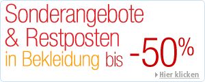 Restposten in Bekleidung