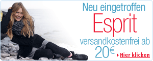 Neu eingetroffen und direkt von Amazon.de: Esprit - Versandkostenfrei ab 20 EUR Bestellwert