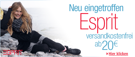 Neu eingetroffen bei Amazon.de: Esprit - Versandkostenfrei ab 20 EUR