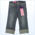 Jeanshorts und Caprijeans