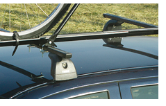 Dachtr�ger f�r Autos mit Rinne