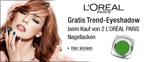 Gratis L'OR�AL PARiS Lidschatten