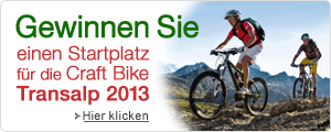 Craft Bike Transalp Startplatz gewinnen
