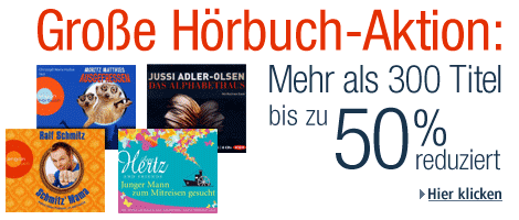 Sommer Hörbuch-Aktion